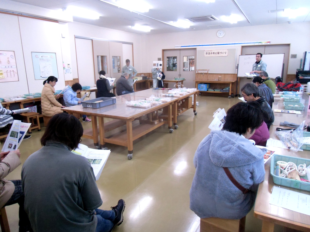 古代体験学習講座 弥生の布と服づくり