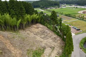 空から見た遺跡