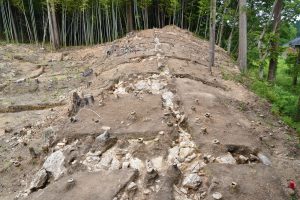 発掘が終了したところ