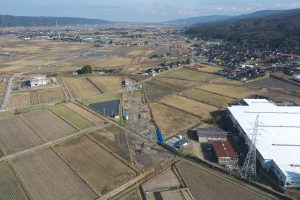 空から見た遺跡