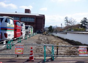 発掘を始める前のようす