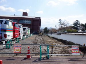 発掘を始める前のようす