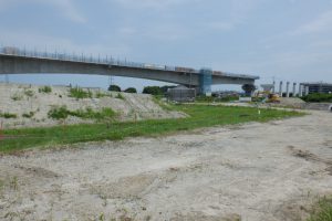 発掘が始まる前のようす