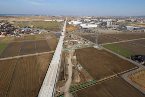 空から見た遺跡