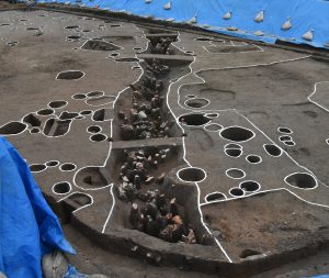 古墳時代の溝跡