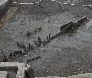 平安時代の堰跡