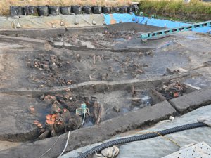 C区下層の川跡の遺物