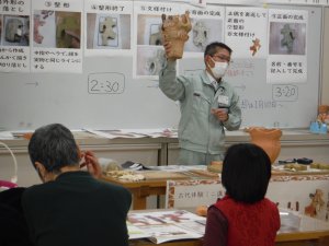 R4古代体験講座「土偶づくり」