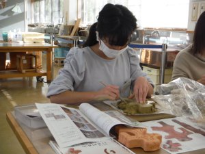 R4古代体験講座「土偶づくり」