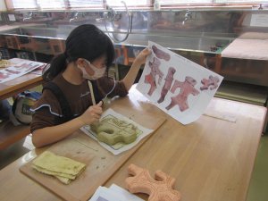 R4古代体験講座「土偶づくり」