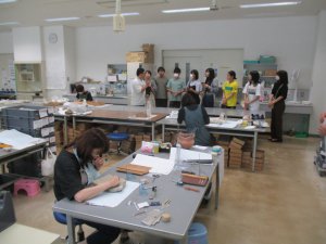 しせつけんがくのようす