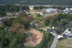 空から見た遺跡