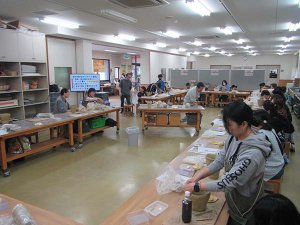縄文土器づくり