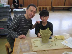 縄文土器づくり