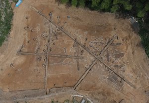 空からみた遺構